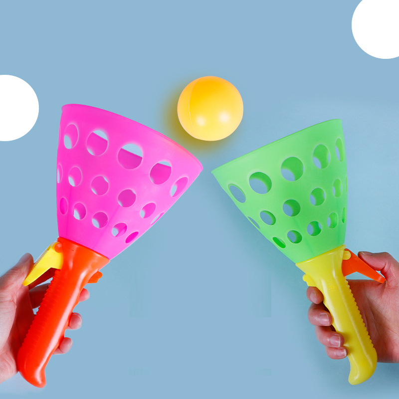Catapult Launcher Toy - Podwójny łapacz, zabawka do rzucania, katapulta