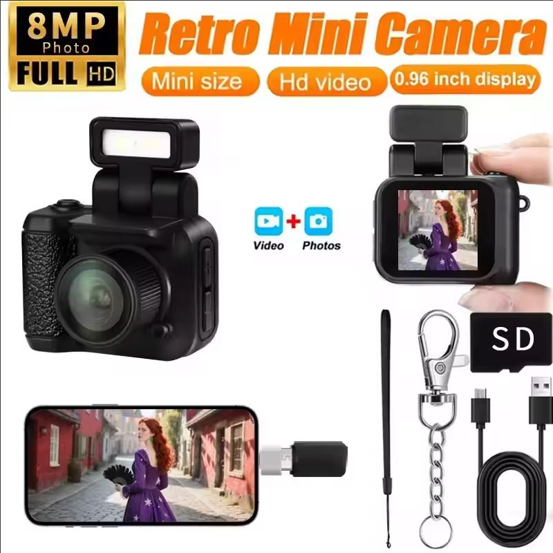 Kids Toys Youtube - Miniaturowa kamera brelokowa Y4000 1080P HD
