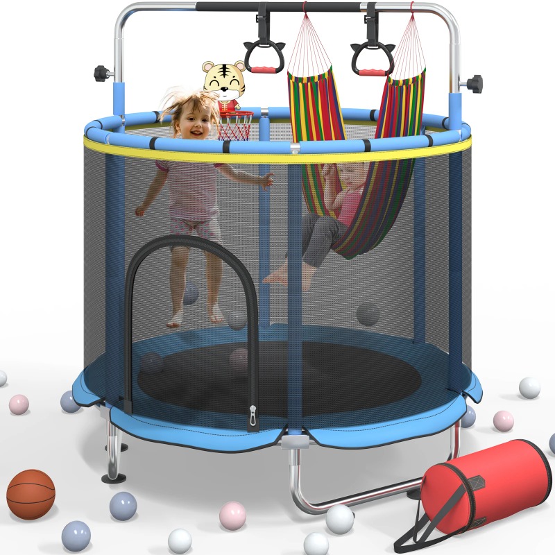 Trampolina dla maluchów 1,5 m, – Trampoline Mini Indoor recenzja i cena