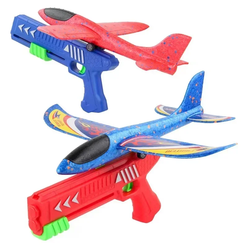 Dzieci 24/34cm piankowy samolo – Catapult Launcher Toy recenzja i cena