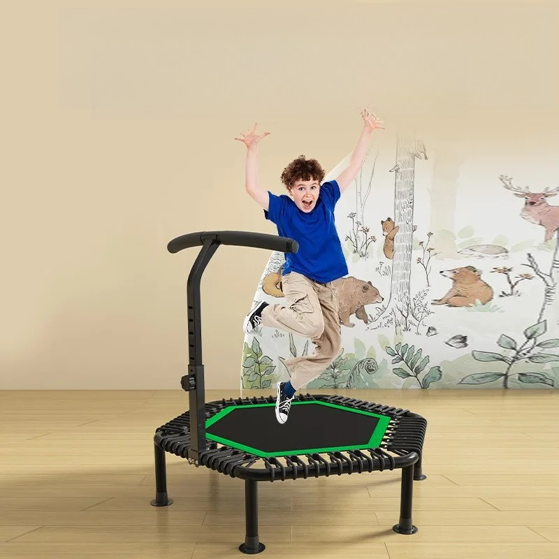 Przenośna sześciokątna elastyc – Trampoline Mini Indoor recenzja i cena