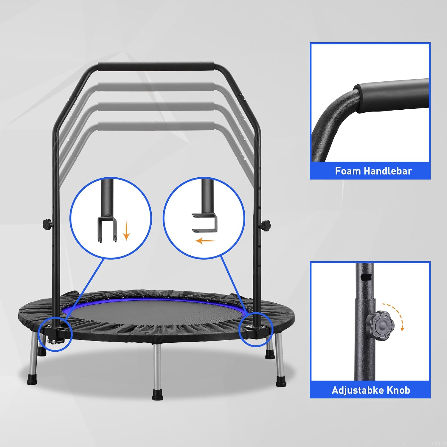 Mini trampolina o średnicy 40