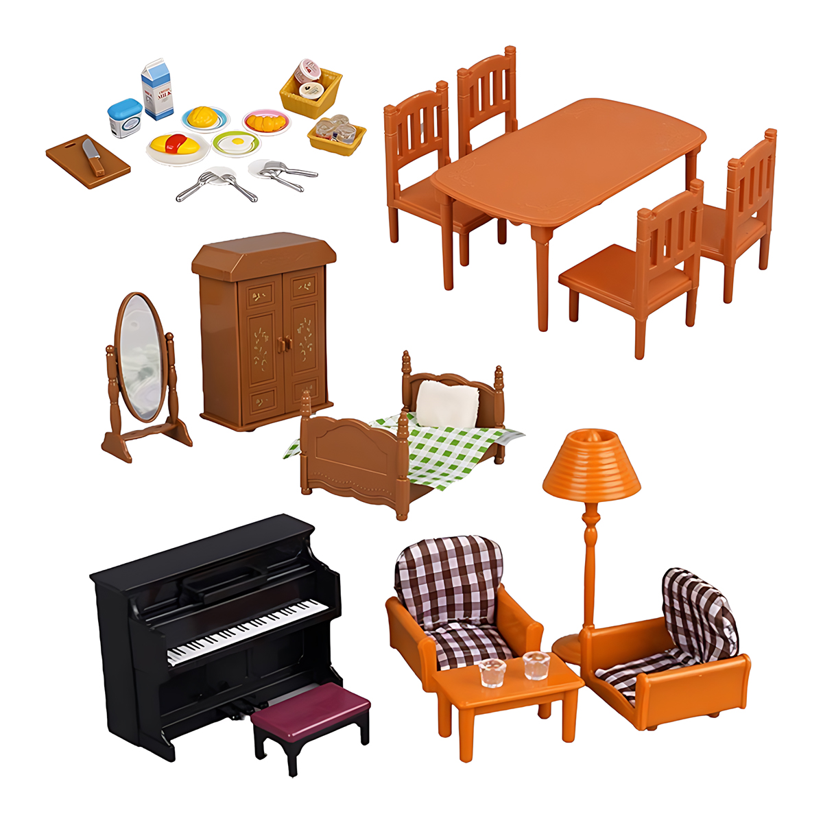 Miniaturowe meble 1:12 do domk – Kids Toys Resale recenzja i cena